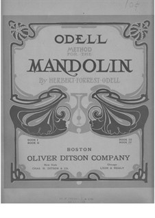 Odell Method for the Mandolin: Book IV by Herbert Forrest Odell