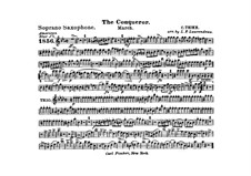 Graf Zeppelin (The Conqueror): Soprano saxophone part by Carl Teike