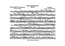 Graf Zeppelin (The Conqueror): Trombones I, II in B part by Carl Teike