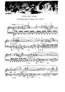 Five Transcriptions for Piano: Five Transcriptions for Piano by Richard Wagner