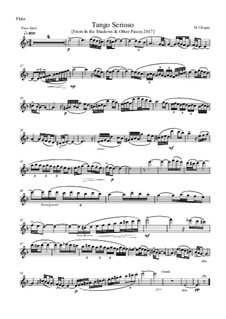 Tango Serioso: Flute part by Michael Regan