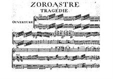 Zoroastre, RCT 62: Overture by Jean-Philippe Rameau