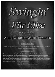For Elise, WoO 59: For jazz band (swingin) by Ludwig van Beethoven