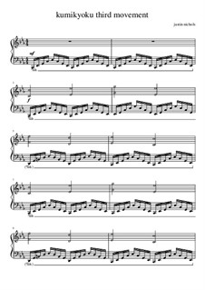 Kumikyoku (third movement): Kumikyoku (third movement) by J. Nichols