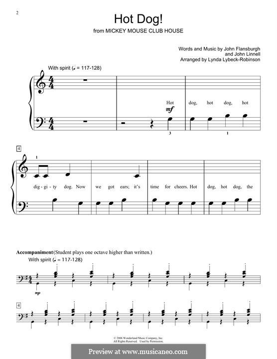 Hot Dog (They Might Be Giants) by J. Flansburgh, J.S. Linnell on MusicaNeo