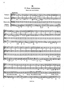 O Jesu dulcissime: O Jesu dulcissime by Franz Tunder