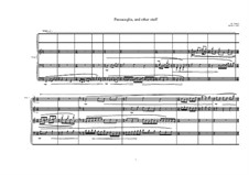 Passacaglia, and stuff, MVWV 1202: Passacaglia, and stuff by Maurice Verheul