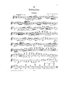 No.6 Notturino: Solo part by César Cui