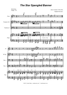 Instrumental version: Trombone duet by John Stafford Smith