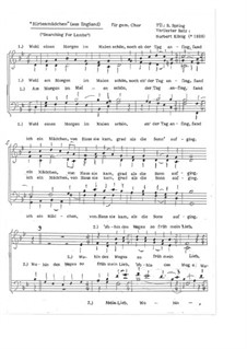 Hirtenmädchen für gem. Chor: Hirtenmädchen für gem. Chor, Op.2.2 by folklore