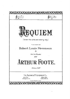 Requiem (Under the Wide and Starry Sky): Requiem (Under the Wide and Starry Sky) by Arthur Foote