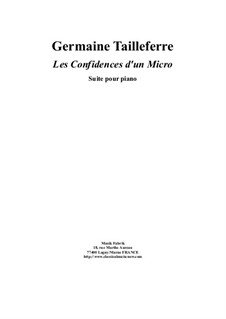 Les Confidences d'un Micro: Les Confidences d'un Micro by Germaine Tailleferre