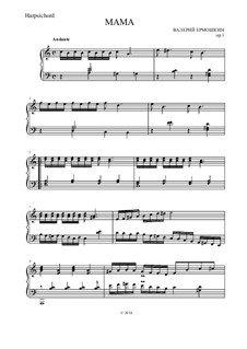 Мама, Op.1: Мама by Valery Ermoshkin