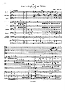 Ach wie nichtig, ach wie flüchtig: Ach wie nichtig, ach wie flüchtig by Christoph Graupner