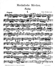 Musikalische Märchen, Op.31: Violinstimme by Franz Neruda