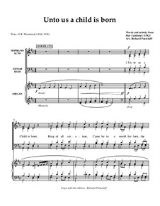 Puer Nobis (Unto us a Child is born): Puer Nobis (Unto us a Child is born) by Richard Pantcheff