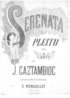 Serenata del Pleito: Serenata del Pleito by Joaquín Gaztambide