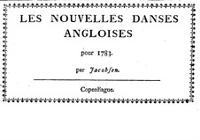 Les nouvelles danses angloises: Les nouvelles danses angloises by Hans Hinrich Jacobsen