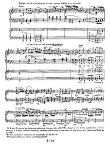 Concerto for Piano and Orchestra No.1, Op.15: Movement II, for piano four hands by Ludwig van Beethoven