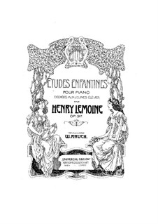 Etudes, Op.37: For piano by Henry Lemoine