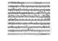 Concerto for Violin and Orchestra, BI 523: Concerto for Violin and Orchestra by Alessandro Rolla