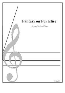 For Elise, WoO 59: For clarinet choir by Ludwig van Beethoven