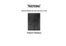 Nocturne: For flute, oboe, cello and piano, Op.20 by Panagiotis Theodossiou