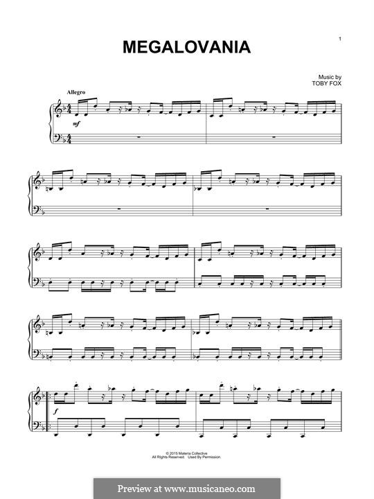 Toby Fox Music Sheets, Music Artists