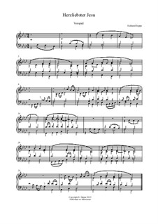Lied - und Choralvorspiele. Band 3: Nr.5 Herzliebster Jesu by Eckhard Deppe
