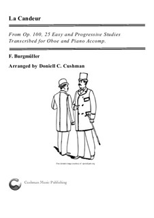 No.1 La Candeur: For oboe and piano by Johann Friedrich Burgmüller