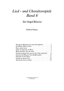 Lied - und Choralvorspiele. Band 8: Vollständiger Satz by Eckhard Deppe