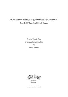 South Uist Whaling Song / Dearest My Own One / Mull Of The Cool High Bens: Complete set by folklore