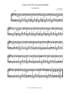 Jessie, The Flower O' Dunblane / Ye Banks And Braes / Will Ye Gang Tae Kelvin Grove / Come O'er The Stream Charlie: No.4 Come O'er The Stream Charlie by folklore