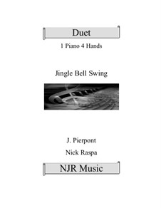 Piano version: For four hands (early intermediate) by James Lord Pierpont