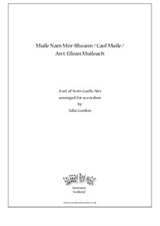 Muile Nam Mòr-Bheann / Caol Muile / An t-Eilean Muileach: Complete set by folklore