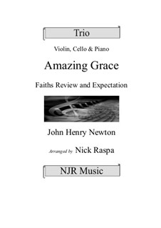 For trio instruments: For violin, cello and piano by folklore