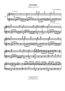 Childhood Etude in Db/Ryder (Piano Solo): Childhood Etude in Db/Ryder (Piano Solo) by Rebecca Belliston