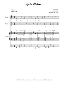 Mass Of The Immaculate Conception (Score): SATB version by folklore