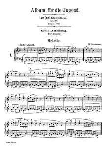 Complete set: For piano by Robert Schumann