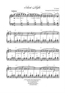 Solo instrument version (various): For bayan by Franz Xaver Gruber