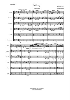 Melody: Melody by Pyotr Tchaikovsky