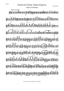 Soirees de Vienne. Transcriptions on Themes by Schubert, S.427: No.6. Version in a minor by Franz Liszt