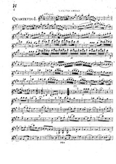 Six String Quartets, Op.6: Six String Quartets by Federigo Fiorillo