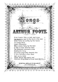 Five Songs, Op.13: No.2 I’m Wearing Awa’ to the Land o’ the Leal by Arthur Foote