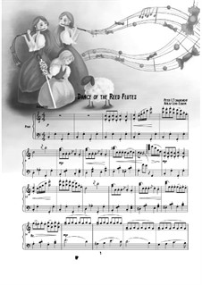 No.7 Dance of the Mirlitons: For piano by Pyotr Tchaikovsky