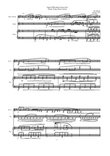 Again Publications Arrest. Trio for Guitar, Piano, Bass Clarinet, MVWV 1252: Again Publications Arrest. Trio for Guitar, Piano, Bass Clarinet by Maurice Verheul