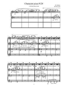 Musica sanitatem: No.28 for piano, MVWV 1248 by Maurice Verheul