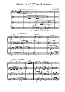 Musica sanitatem: No.25 for piano, MVWV 1242a by Maurice Verheul