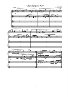 Musica sanitatem: No.20 for Piano, MVWV 1238a by Maurice Verheul