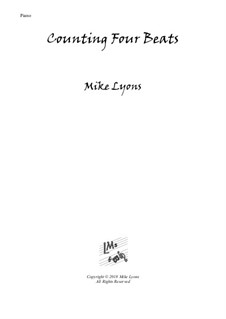 New series of beginner piano pieces: 4. Counting Four Beats - Advanced Intermediate Piano by Mike Lyons